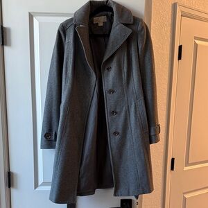 Michael Kors Charcoal Trench Coat